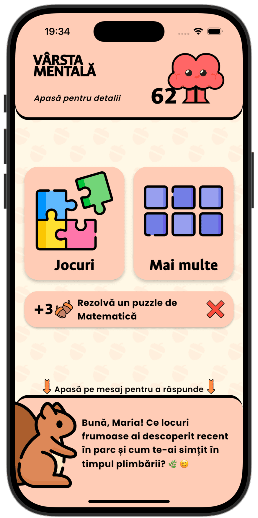 Previzualizare aplicație Eldie